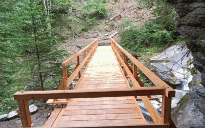 Rénovation de la passerelle de Burenta